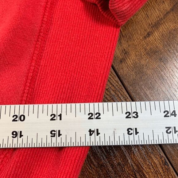 New Era Red Sweatshirt Crewneck Sz XL - Picture 6 of 6